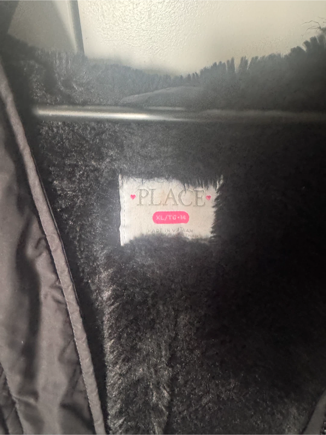 The Children's Place Black Puffer Jacket