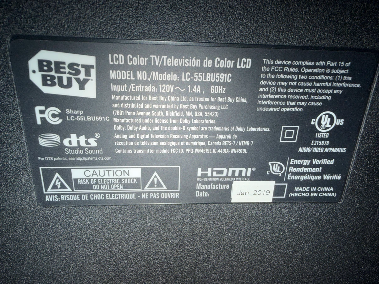 Sharp 55-inch Roku TV - photo 3