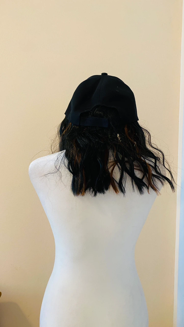 Wig hat with 10 inch hair - photo 4
