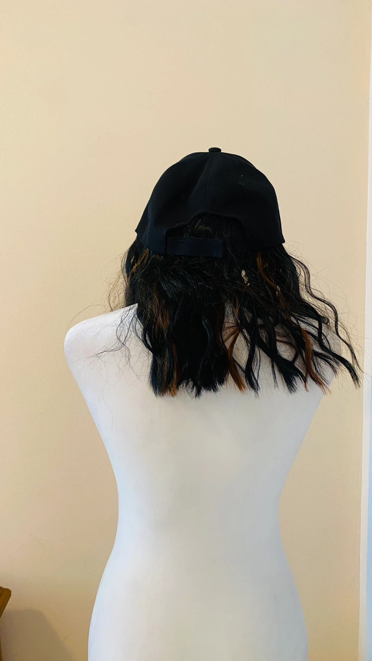 Wig hat with 10 inch hair - photo 5