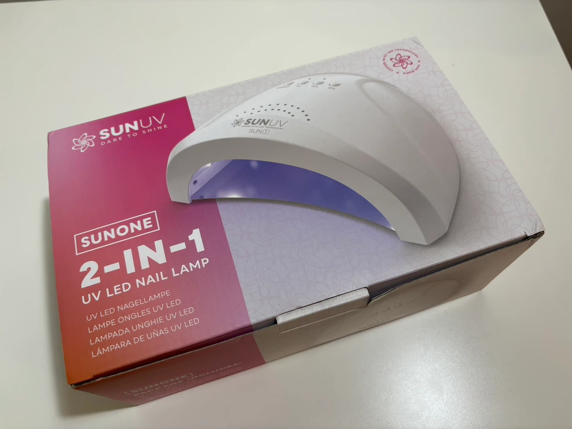 UV LED Nail Lamp + 5 gel products - photo 2