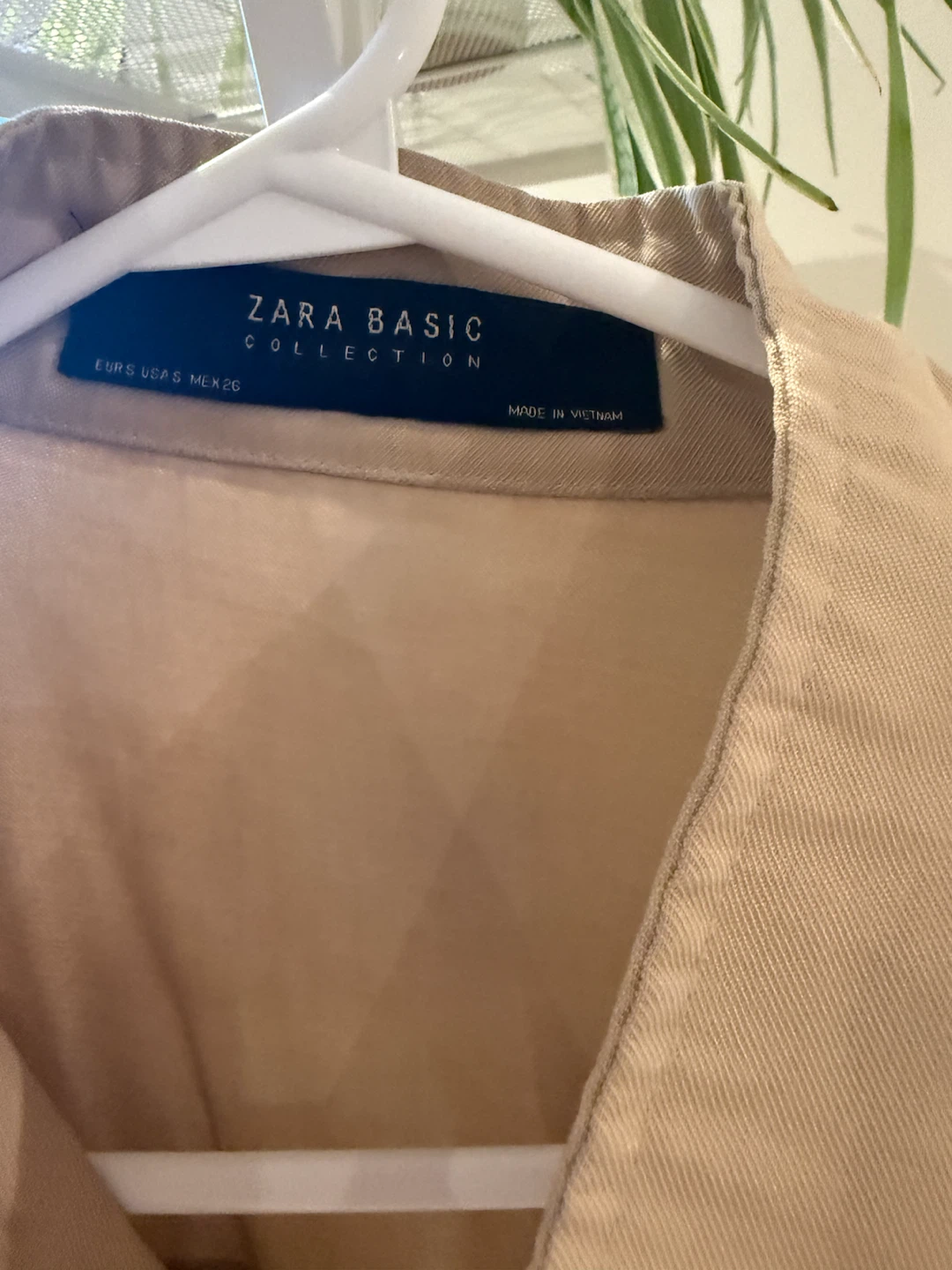 Zara Basic Beige Utility Jacket - photo 2