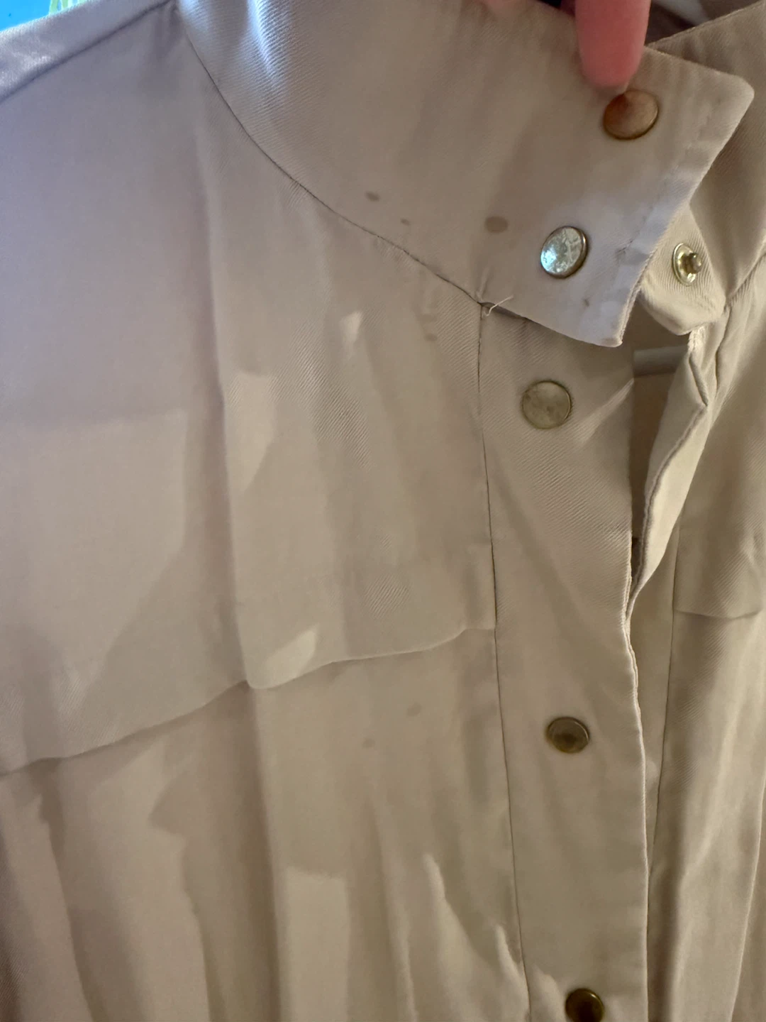 Zara Basic Beige Utility Jacket - photo 3