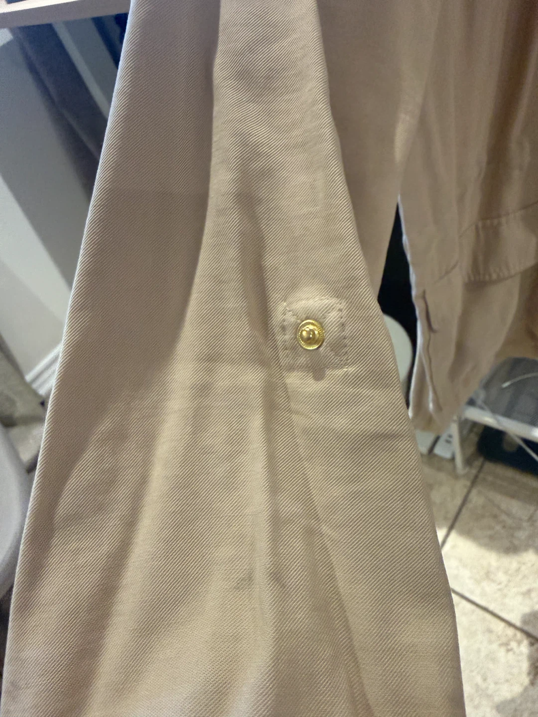 Zara Basic Beige Utility Jacket - photo 5