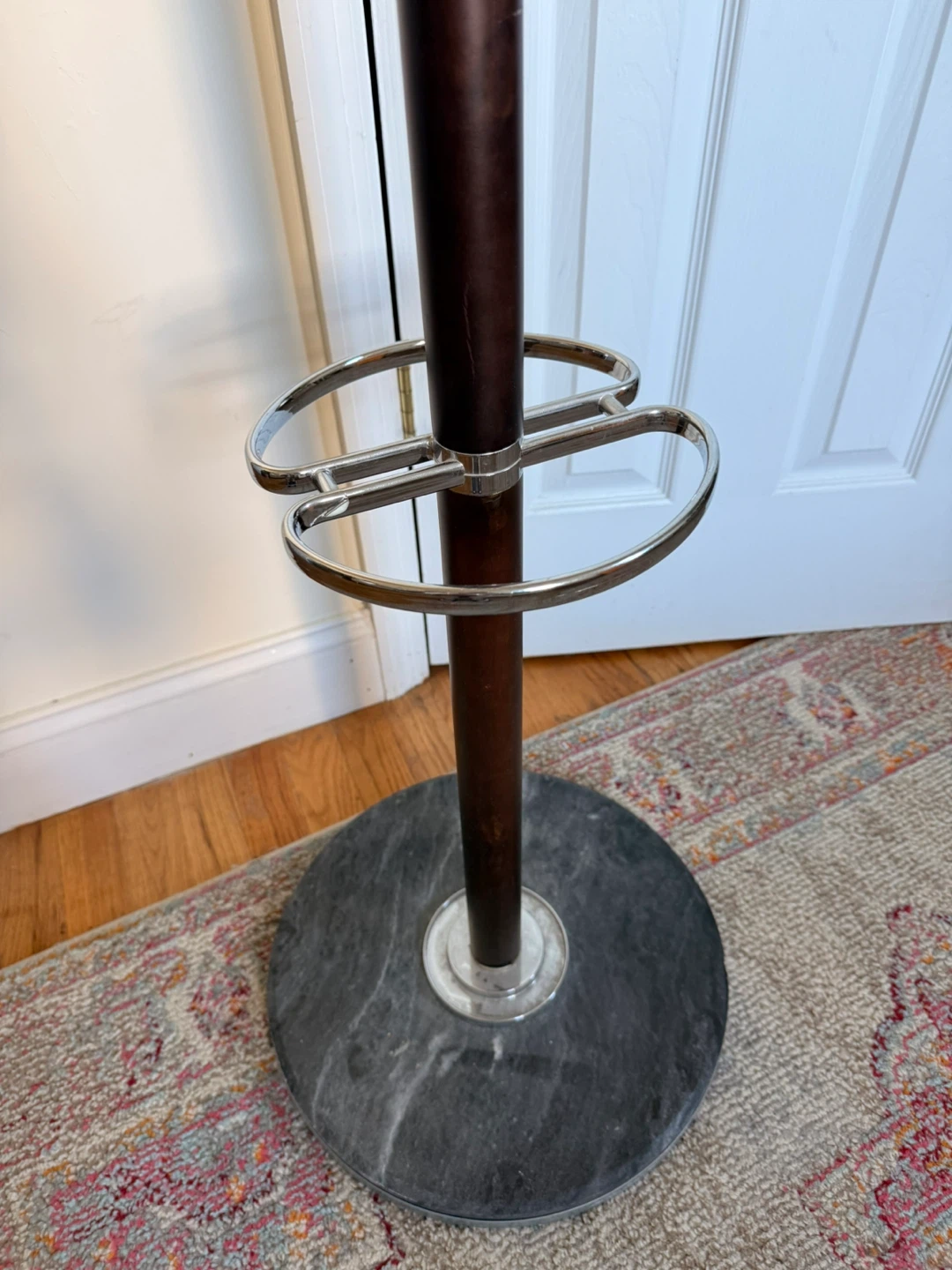 Modern Coat Rack with Marble Base - photo 5