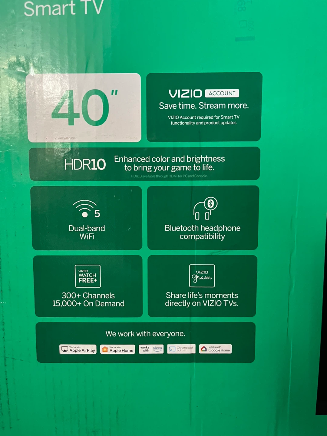 VIZIO 40-inch Full HD Smart TV - photo 2