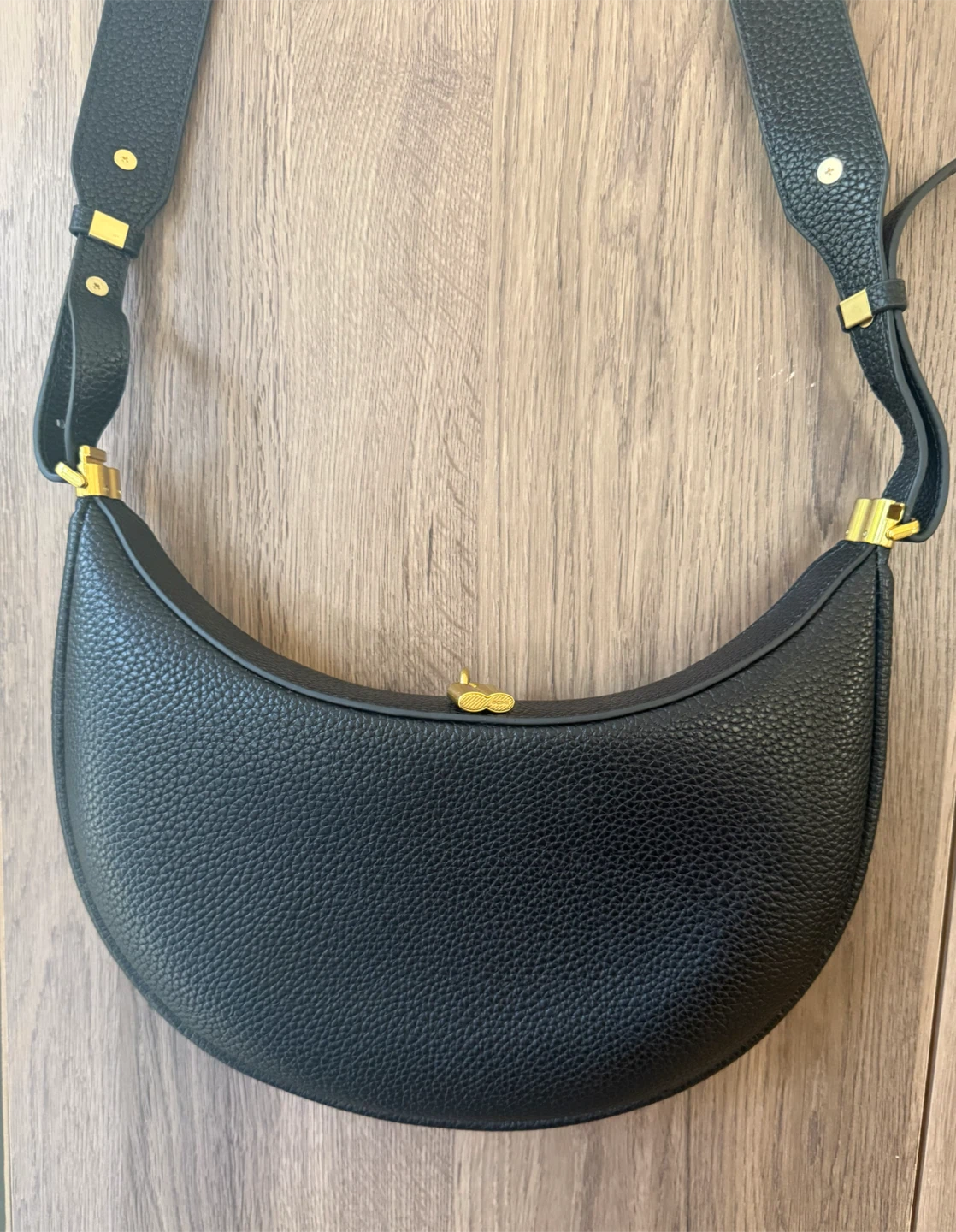 NEW Songmont Luna Bag – Black Leather + Extra Strap - photo 5