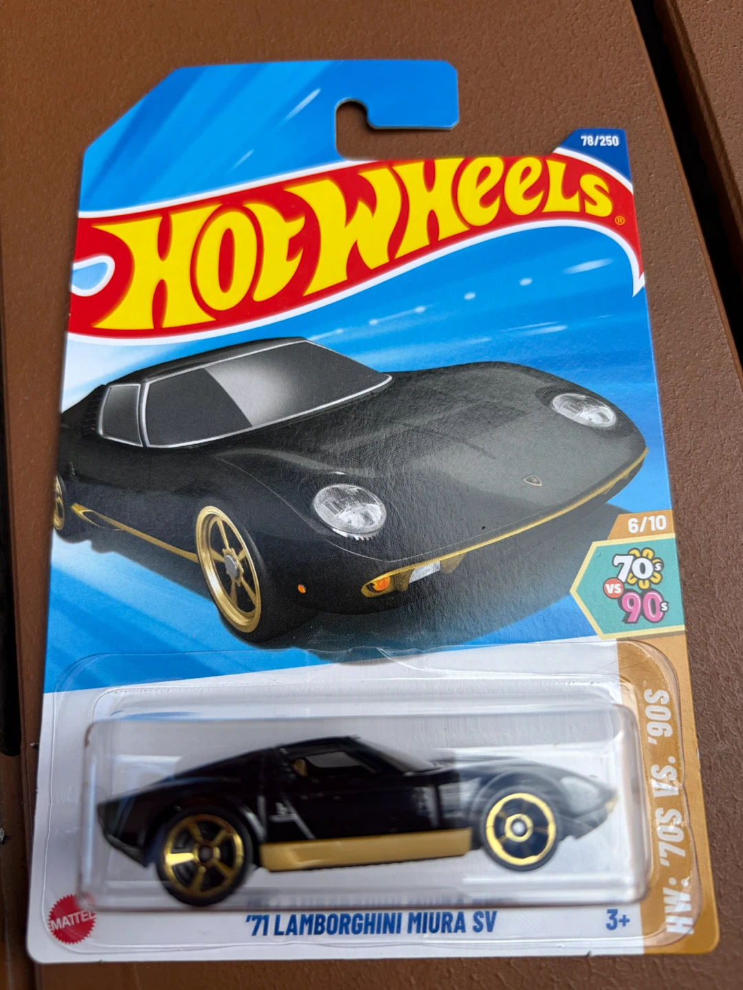 Hot Wheels '71 Lamborghini Miura SV