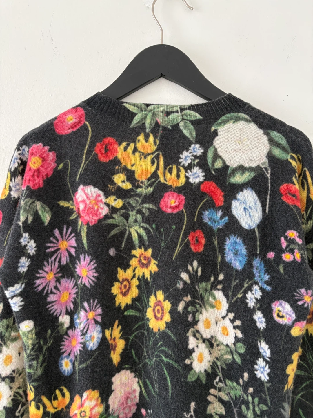 Saks Fifth Avenue Floral 100% Cashmere Sweater - photo 5