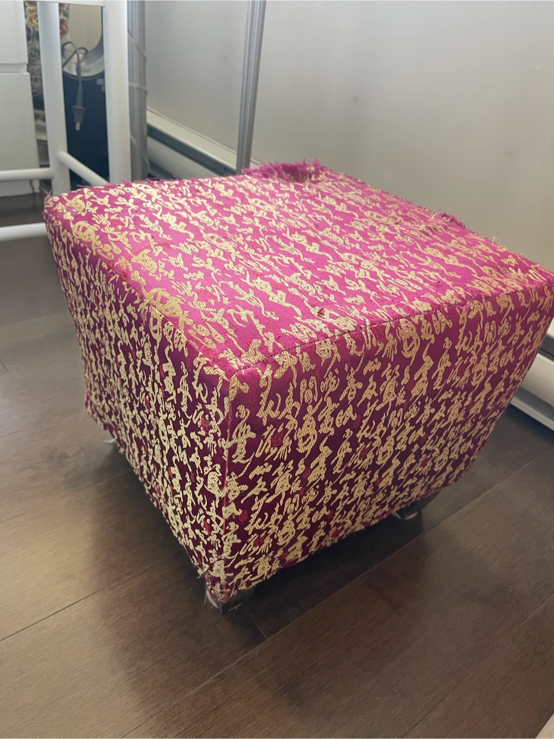 Asian-Style Square Ottoman