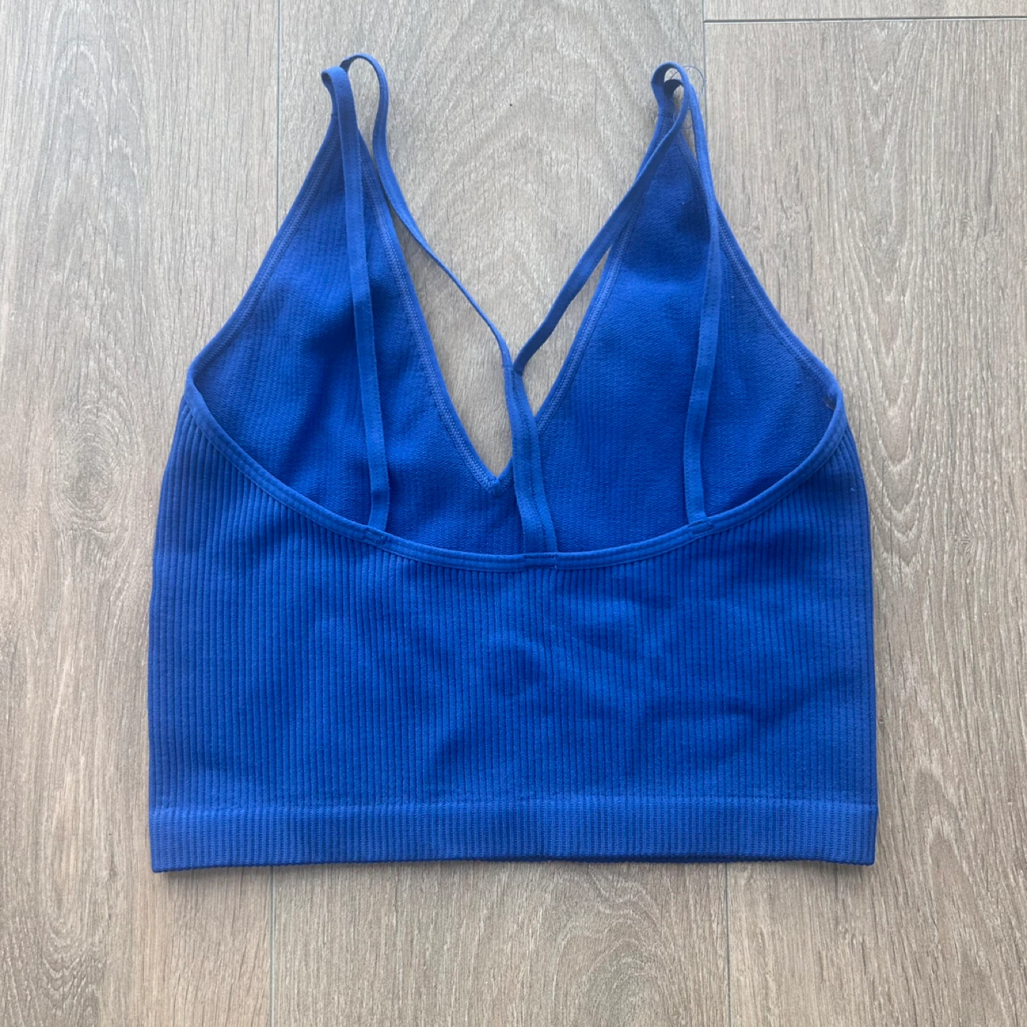 Dynamite Royal Blue Ribbed Tank Top - photo 2