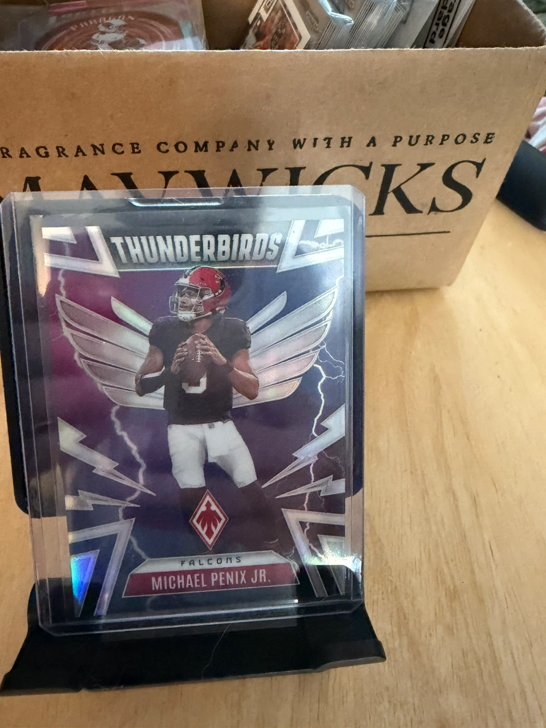 2025 Panini Phoenix Michael Penix Jr. Thunderbirds Card - photo 2