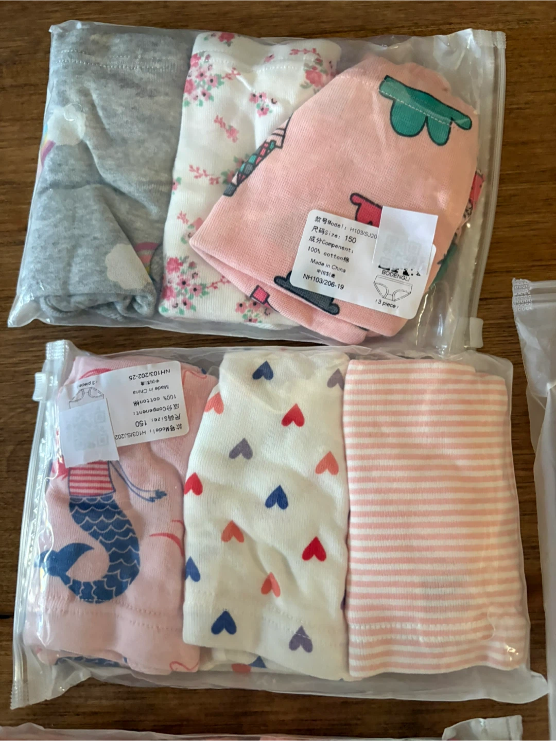 Size 150 girls underwear (new) $10 - photo 4