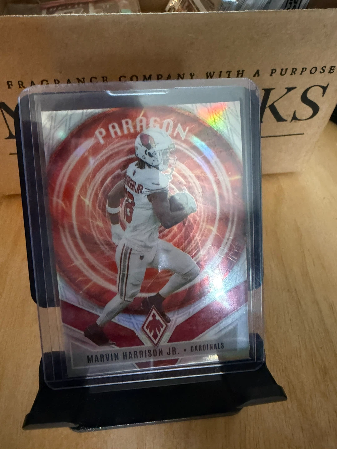 Marvin Harrison Jr. Phoenix Paragon NFL Trading Card - photo 2