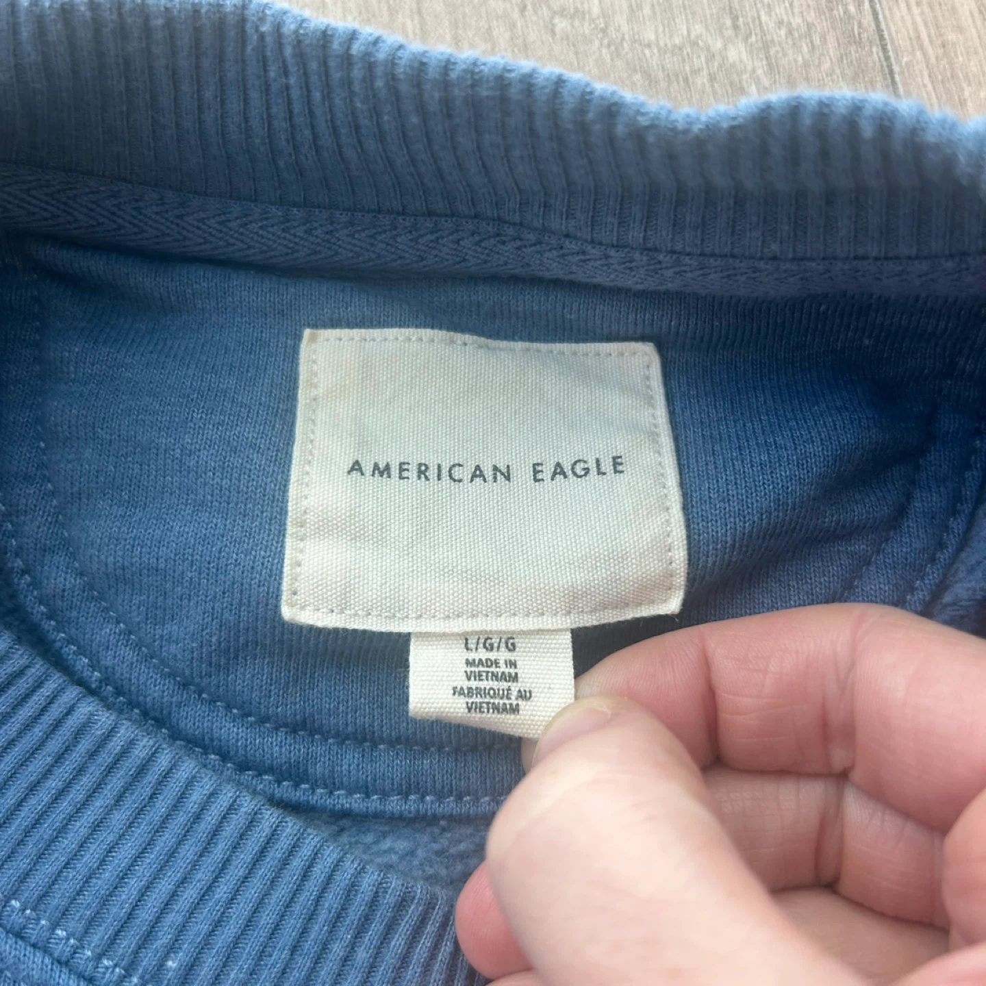 American Eagle Skeleton Blue Crewneck - photo 4