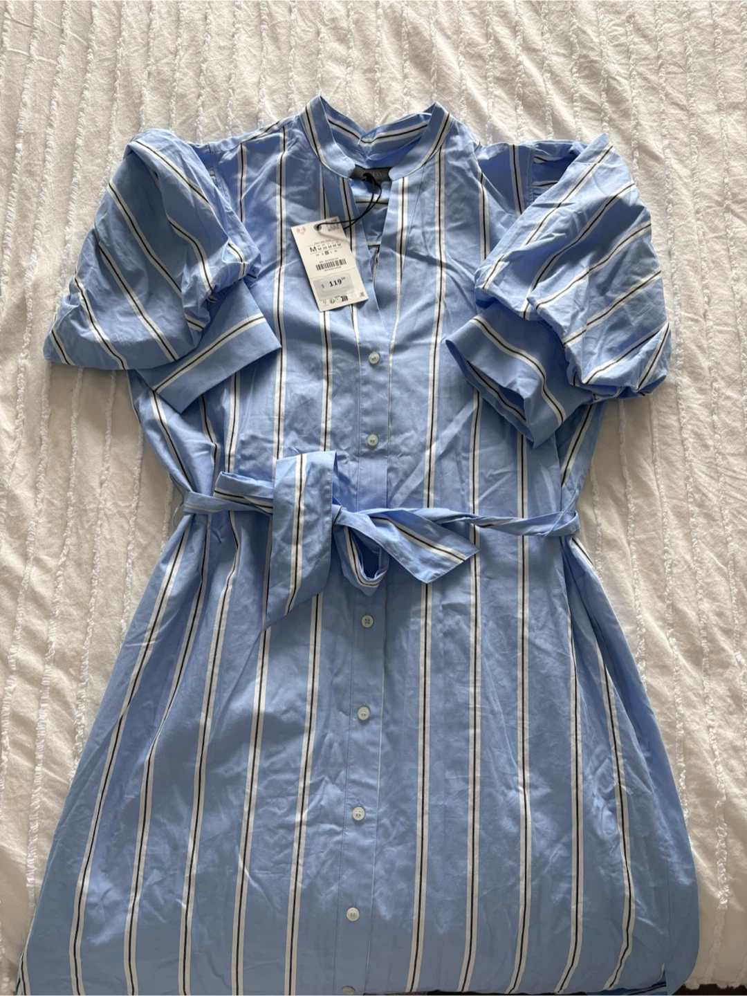 Zara Striped Shirt Dress - photo 2