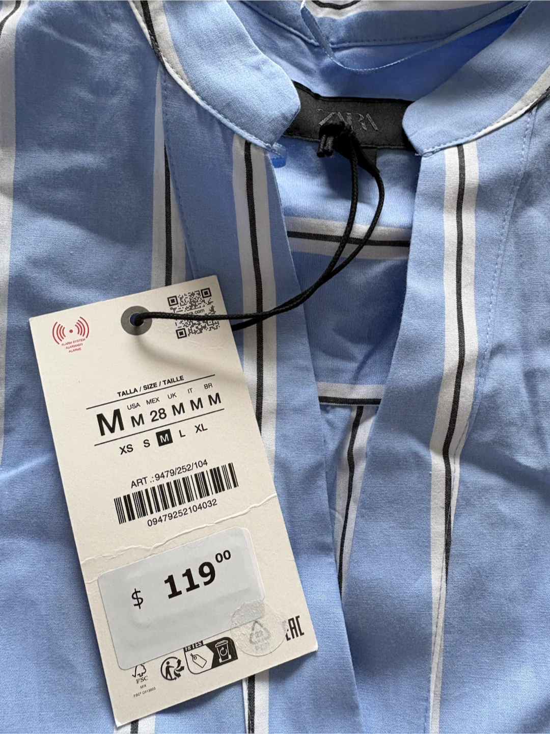 Zara Striped Shirt Dress - photo 3
