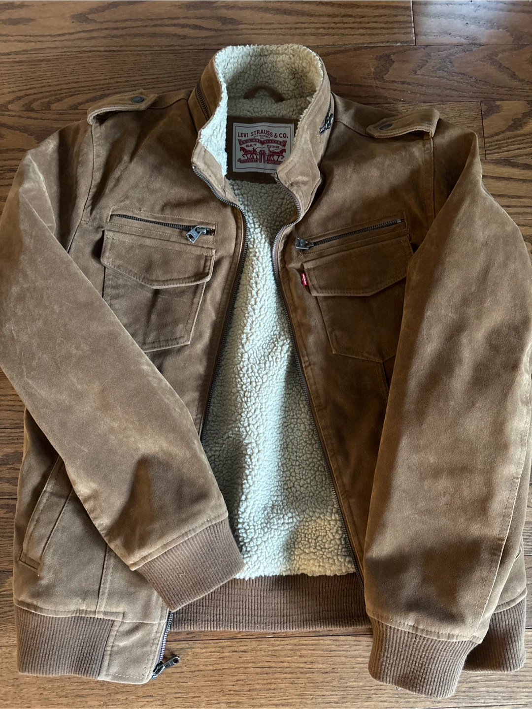 Levis men’s suede jacket
