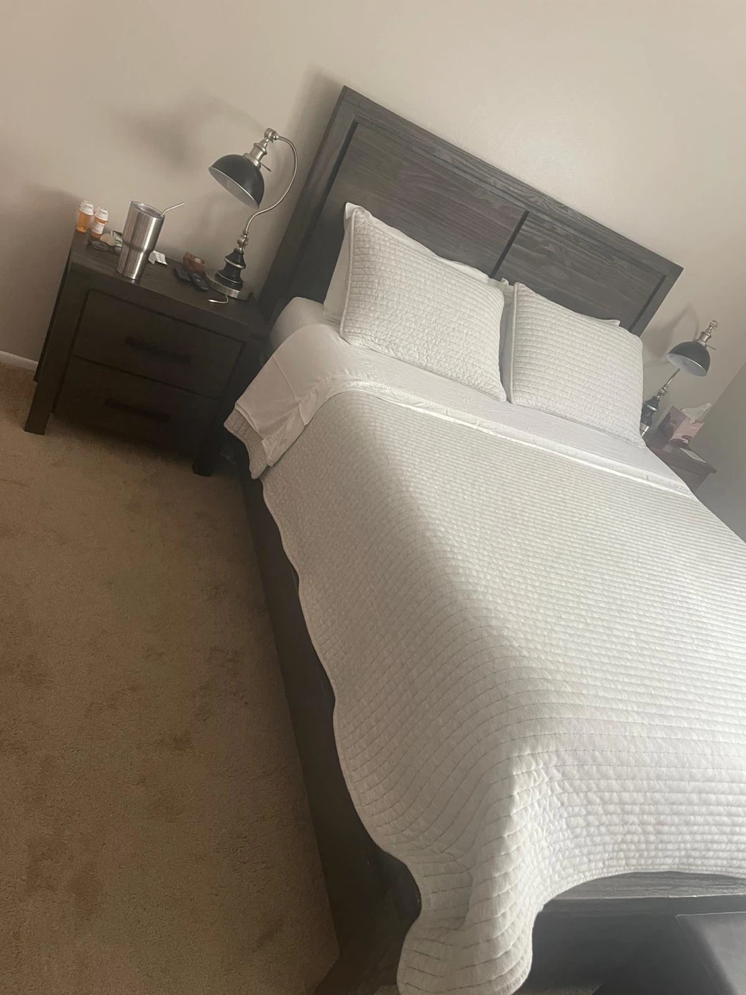 🛏️ Bedroom Furniture Set for Sale – Modern Brown - photo 2