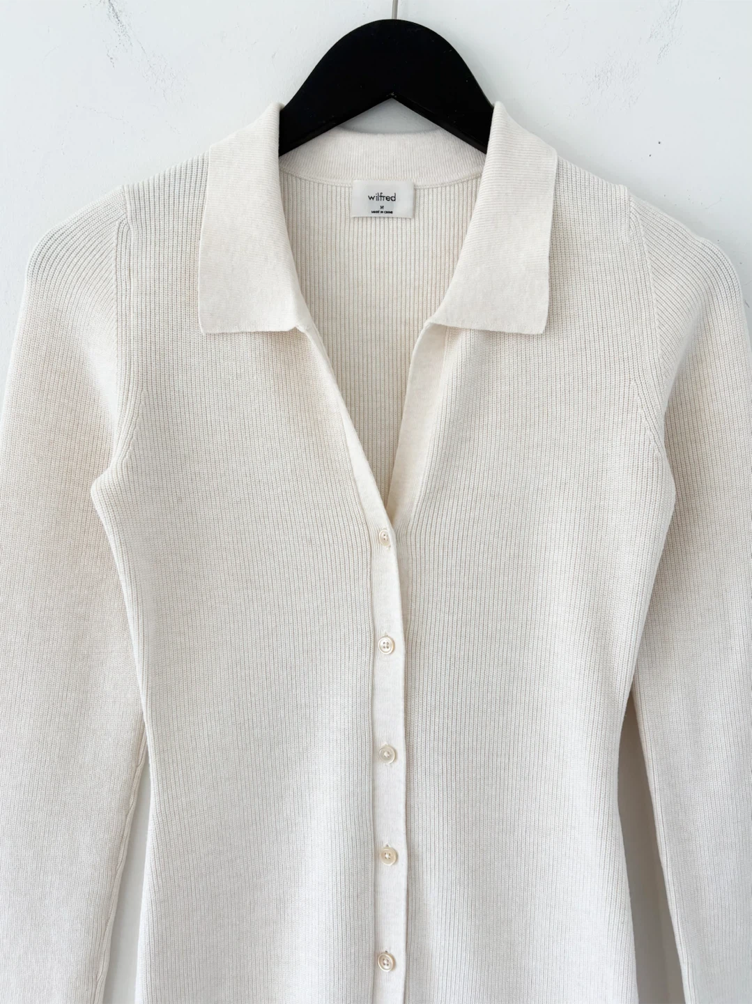 Aritzia Wilfred Cove Button-Up Sweater Dress - photo 4