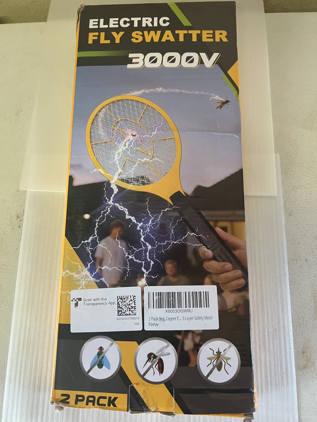 GameXcel 2-Pack Electric Fly Swatter - photo 2