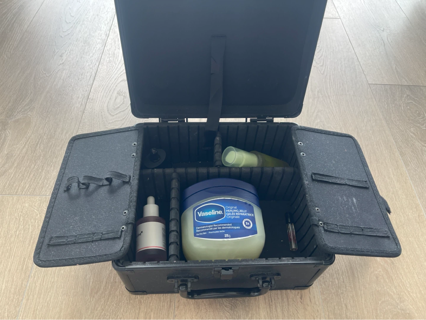 Black Makeup Travel Case