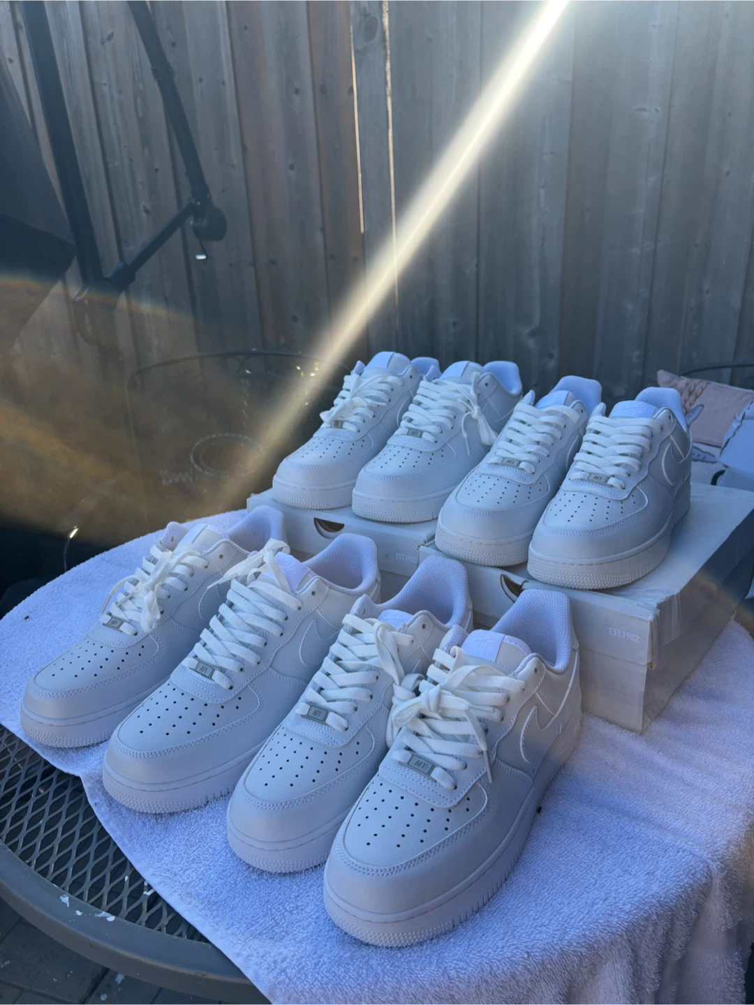 Nike Air Force 1 White Sneakers