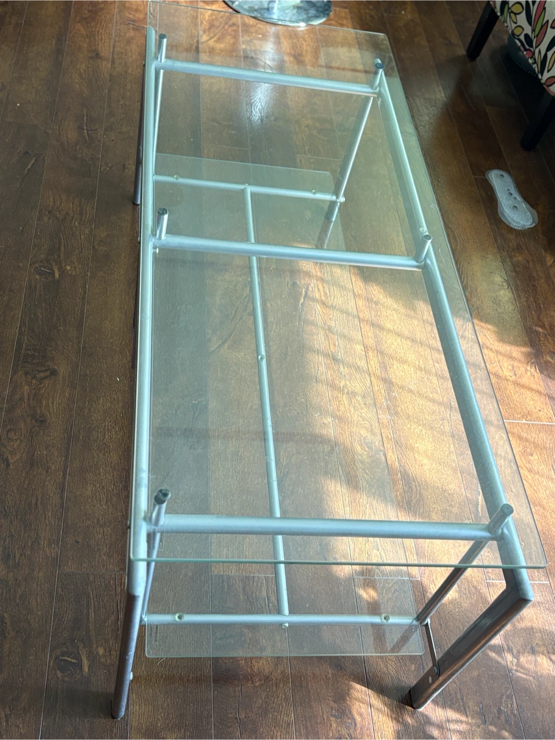 TV Stand Glass 48”x19”x19 3/4(depth) - photo 3