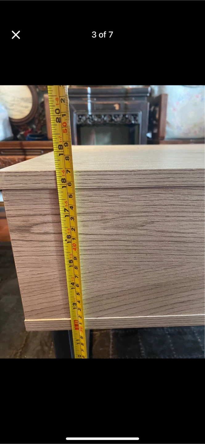 Lift-Top Coffee Table - Light Oak Finish - photo 3