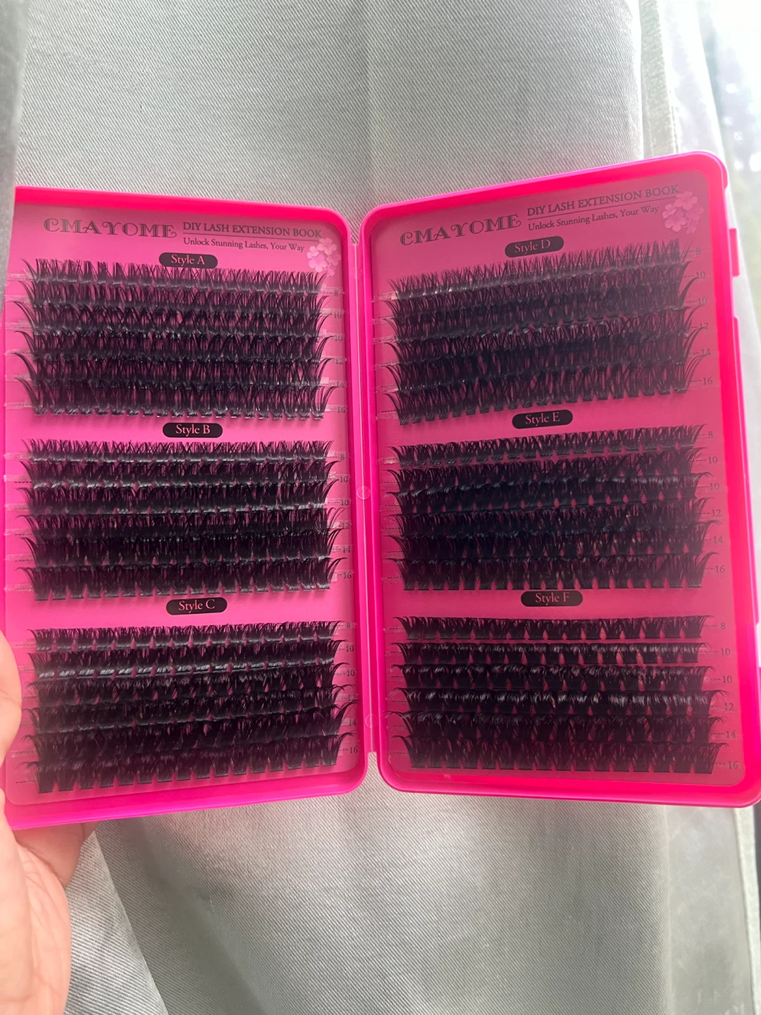 720 pcs cluster DIY Lash Extensions