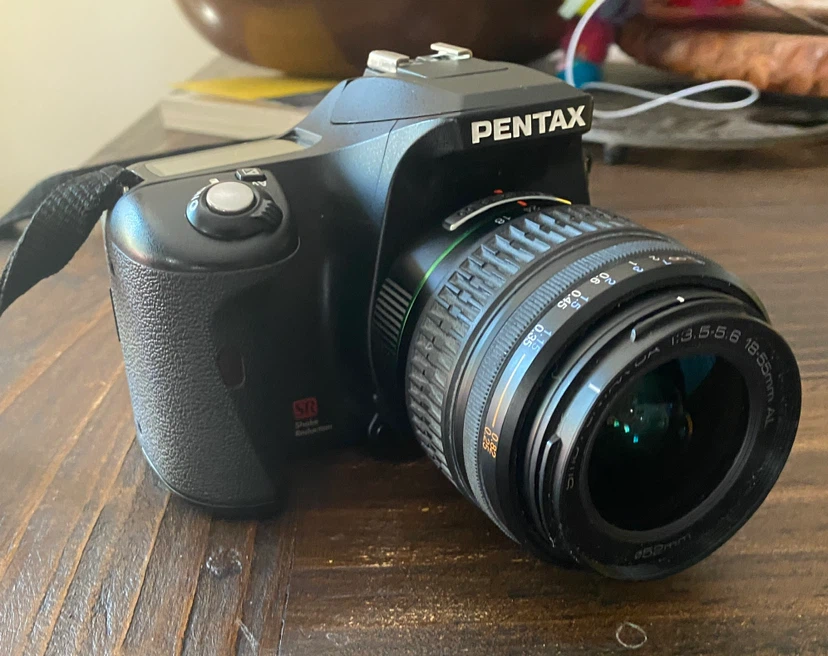 Pentax K100D DSLR Camera