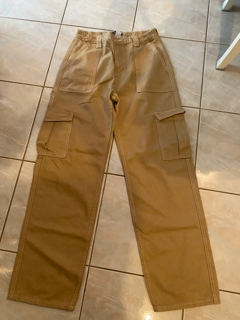Tan Cargo Pants