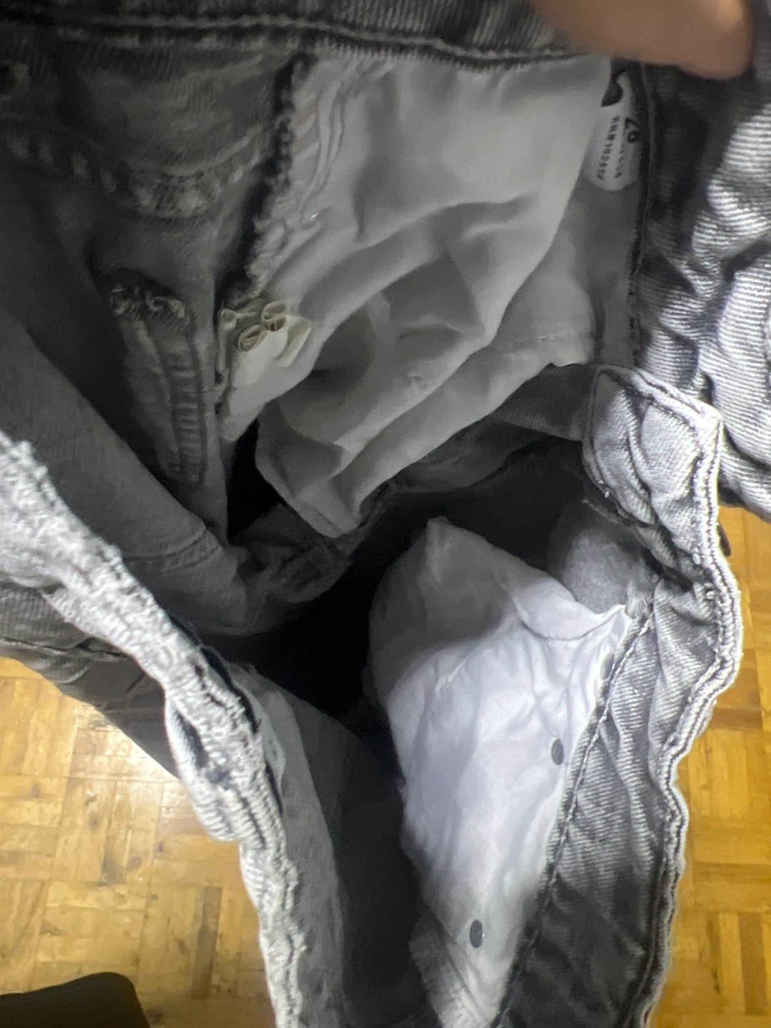 Grey demin jeans - photo 3