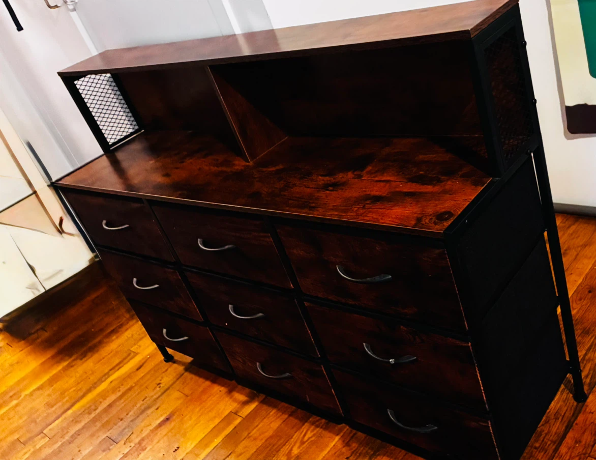 9-Drawer Dresser with Storage Shelf - photo 3