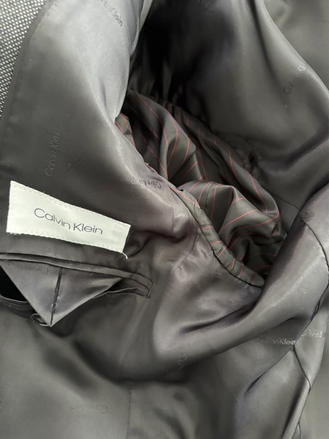Calvin Klein men's textured blazer - photo 5
