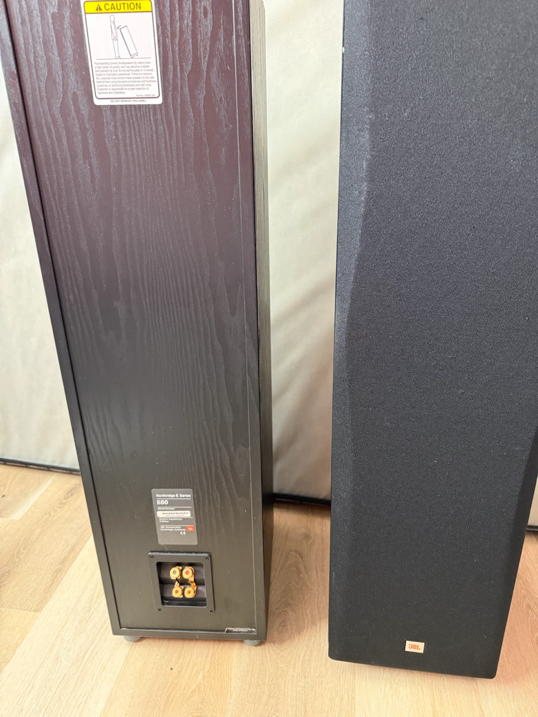 JBL Northridge E Series E60 Speakers and E150P Subwoofer - photo 2