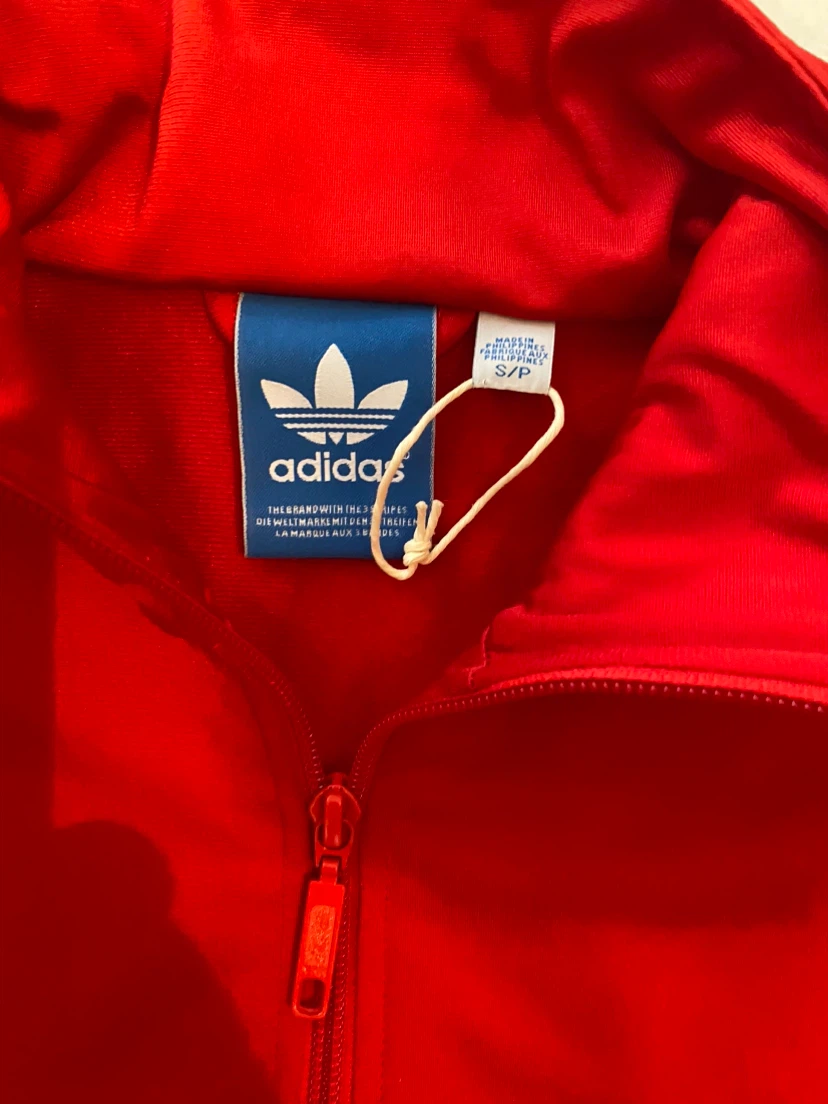 Adidas Originals Track Jacket - Red - Small - photo 2