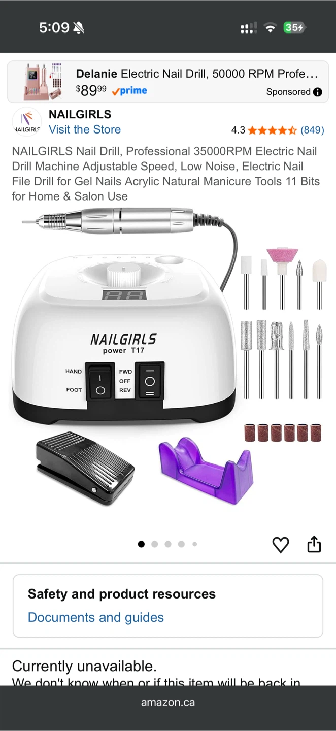 NAILGIRLS Power T17 Electric Nail Drill