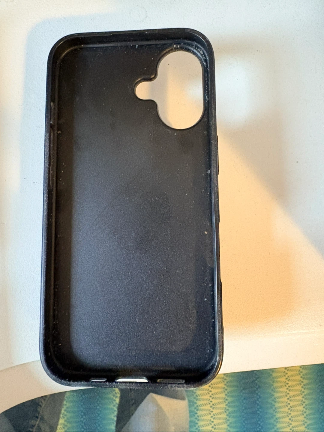 Black Smartphone Case(iPhone 16) Card Holder and Ring - photo 3