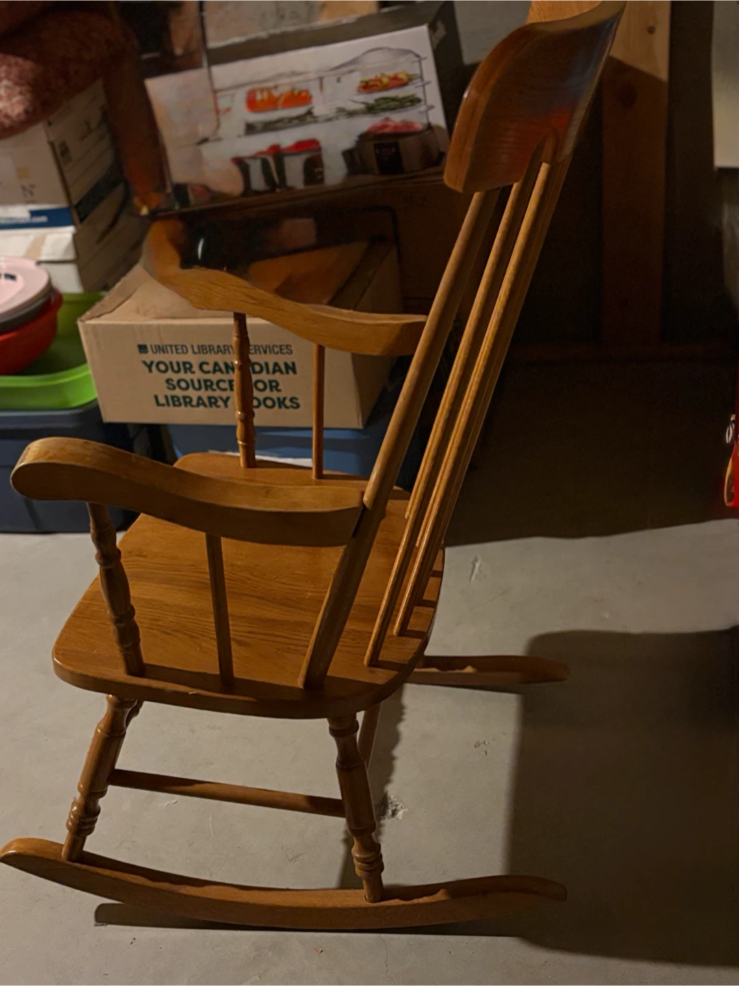 Classic Wooden Rocking Chair - photo 2