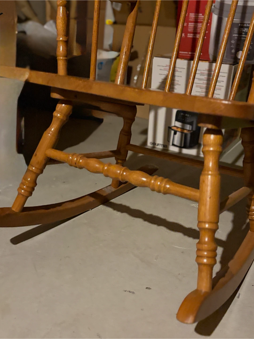 Classic Wooden Rocking Chair - photo 3