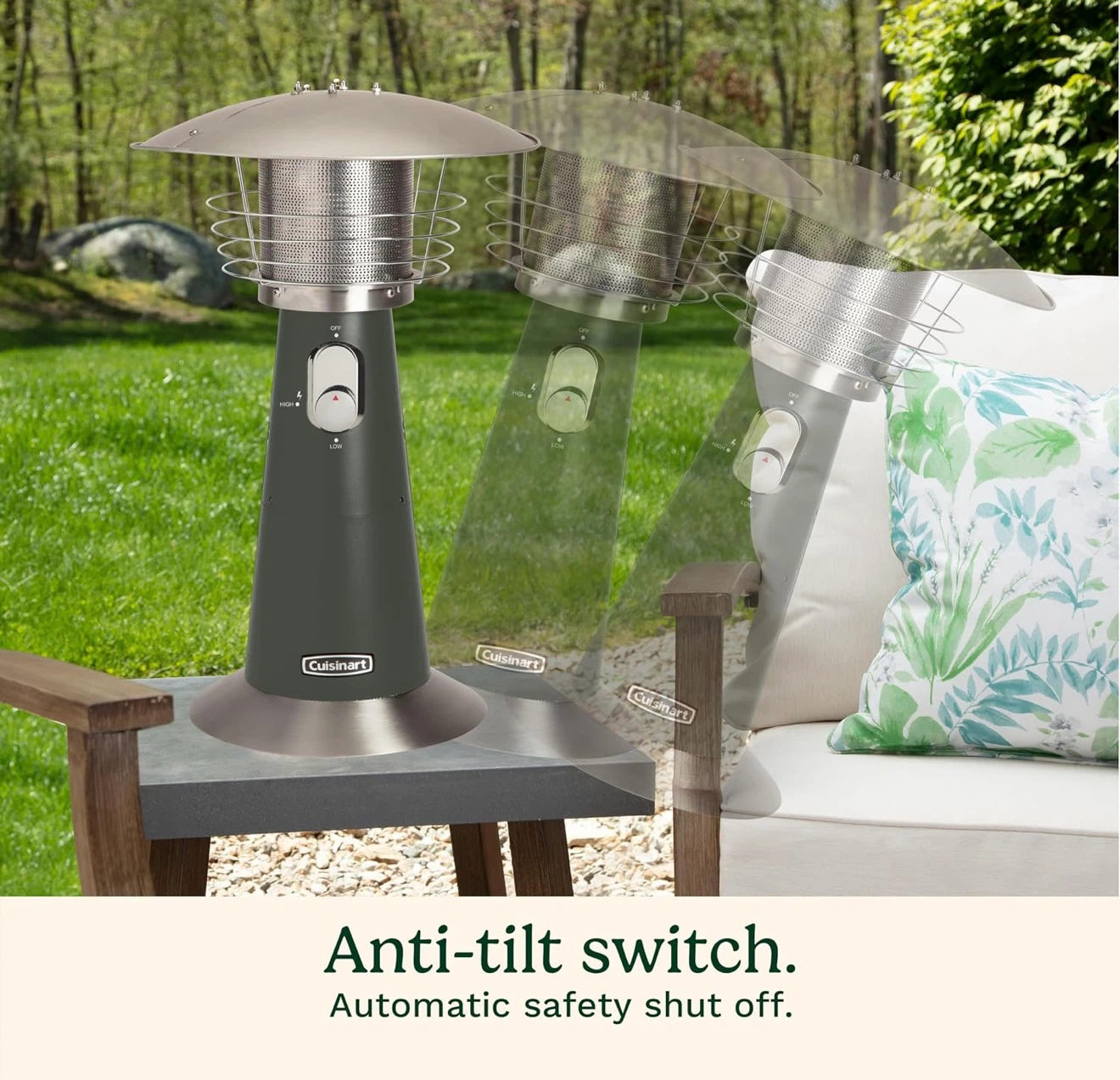 Lot of 4 Cuisinart CPH-1557 Tabletop Patio Heaters 11,000 BTU - photo 3