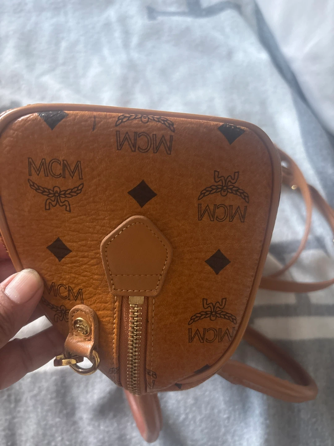 MCM Visetos Boston Bag - photo 4