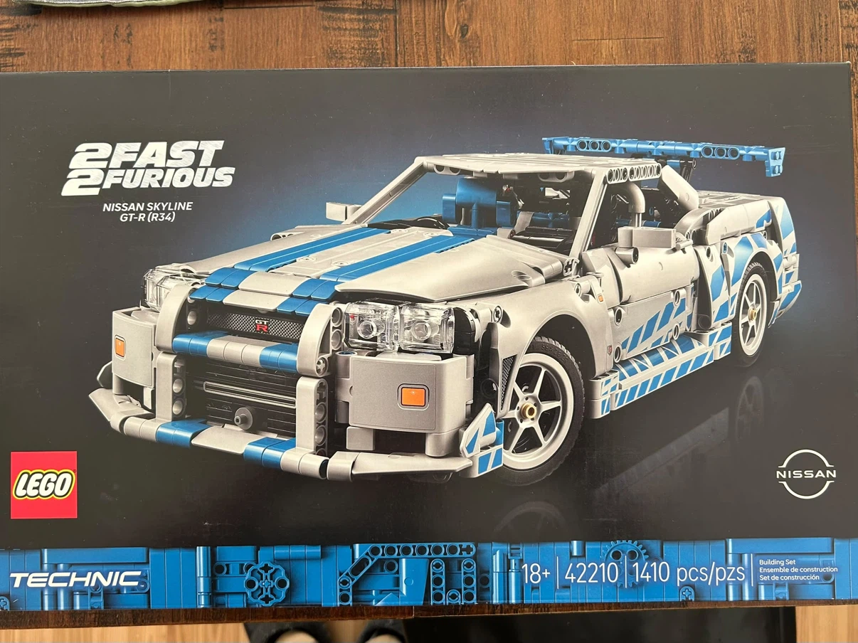 Unopened LEGO Technic Nissan Skyline GT-R (R34)