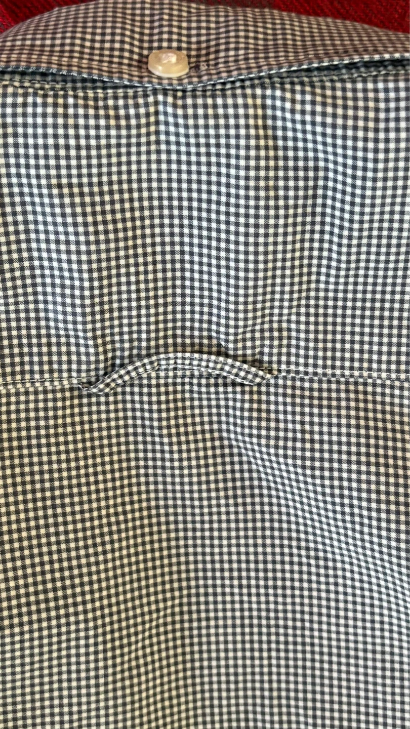 H&M L.O.G.G. Gingham Button-Down Shirt - photo 4