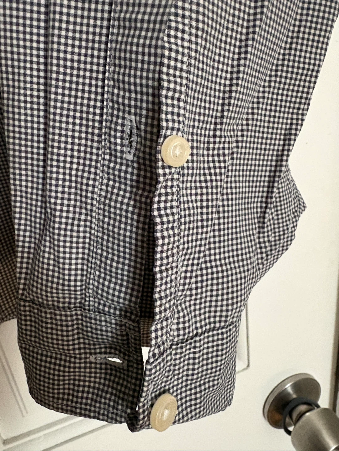 H&M L.O.G.G. Gingham Button-Down Shirt - photo 5