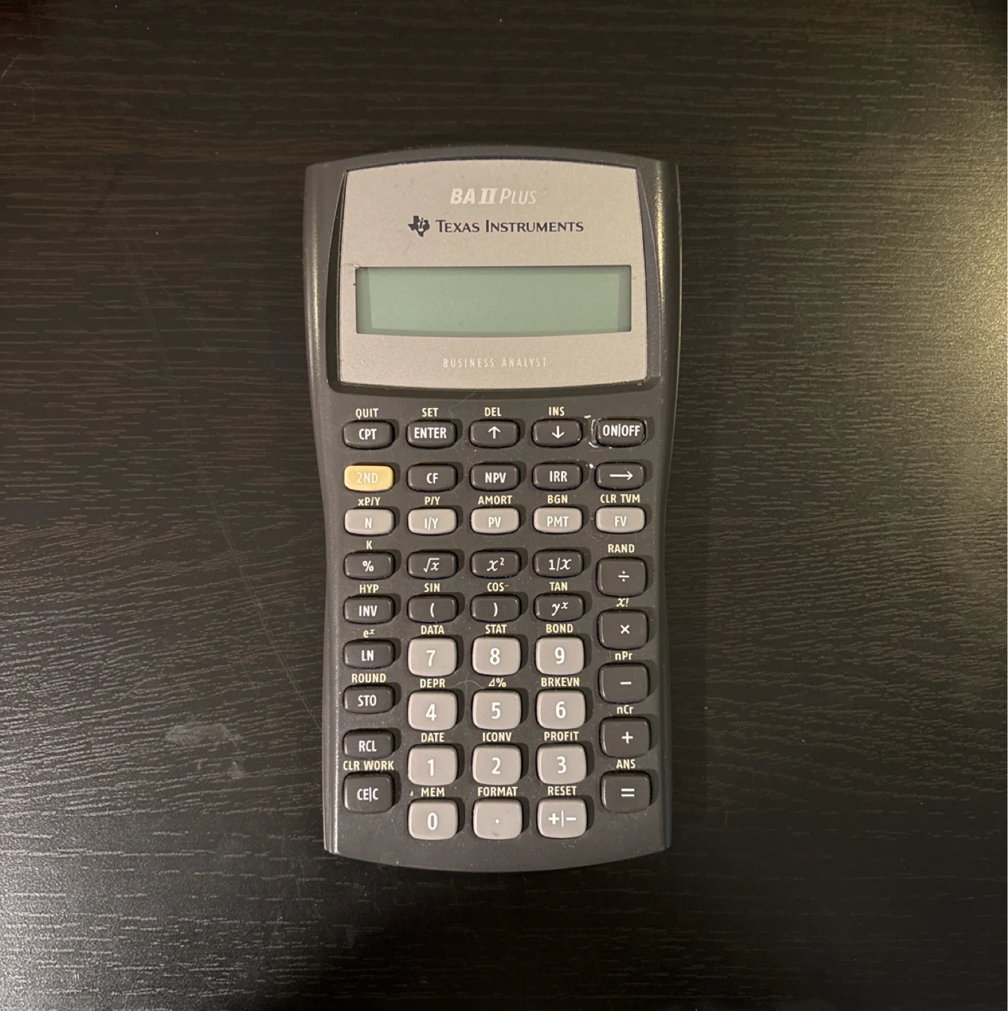 Texas Instruments BAIIPlus Financial Calculator
