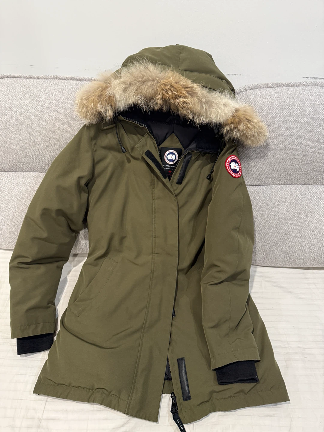 Canada Goose Trillium Parka - Military Green - photo 3