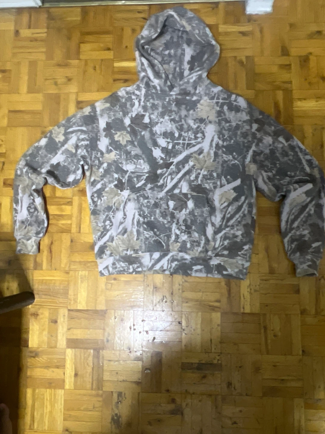 Camo Print Hoodie