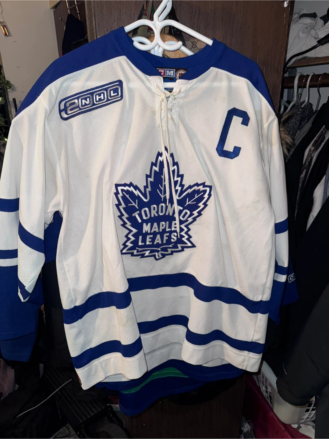 Two NHL Hockey Jerseys: Sundin and Hamhuis - photo 3